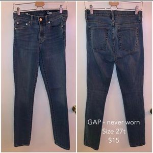 Gap Jeans Bootcut Straight Leg (size 27 tall)